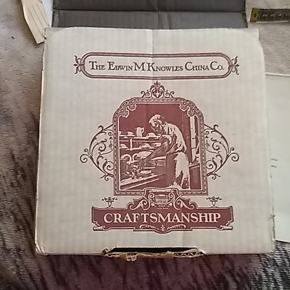 Norman Rockwell Limited Edition plate by Knowles Fine China with certificate - Picture 6 of 7